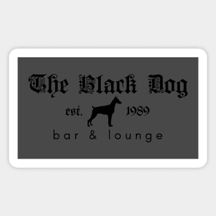 The Black Dog Bar & Lounte Magnet